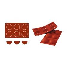 Backform Flexibel GN1/3 - 70x35mmh -Demi-Spere